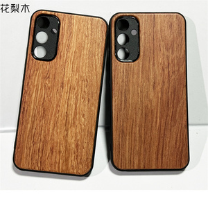 Étui <span class=keywords><strong>de</strong></span> téléphone portable en bois <span class=keywords><strong>de</strong></span> bambou personnalisé <span class=keywords><strong>de</strong></span> luxe, design naturel, personnalisé, <span class=keywords><strong>de</strong></span> haute qualité, antichoc, vierge pour A14 A34 A54 - Product Image 5