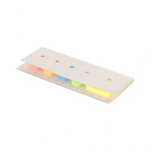 New Arrival Eco-Friendly Recycled Milk Carton Cover Promotional Business Style Notebook <b>Sticky</b> <b>Notes</b> Ruler Scale Paper Material - Product Image 3
