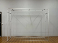 Support de toile de fond pour photomaton en tissu LED avec profil en aluminium personnalisé OEM, résistant aux intempéries en polyester pour événements et fêtes