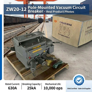 Disjoncteur à vide intelligent triphasé 12 kV 630 A personnalisable pour extérieur, idéal pour les zones côtières et montagnées - Product Image 2