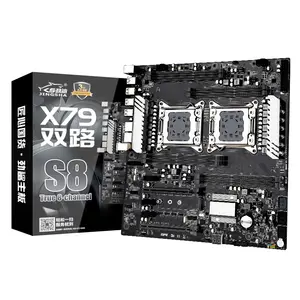 X79 כפול S8 matx x79 ערכת שבבים LGA2011 ddr3 ram תואם האם על מכירה