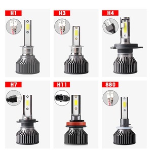 H1 H11 Led Ampoule Pour Système D'éclairage Automatique Universel Tous Phare De Voiture Personnalisé 2800lm 28w V6 H4 Led Phare - Product Image 3