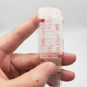 Hai mặt màu đen kép khóa móc băng tự dính Reclosable Fastener nóng chảy & nước kích hoạt cho Masking Made Polyester - Product Image 4