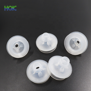 Klare kleine Vakuum-Saugnäpfe cnc transparenter Silikon-Saugnapf kleiner Silikon-Vakuums auger - Product Image 1