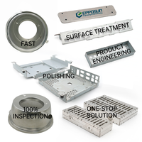 Composants en alliage d'aluminium usinés CNC EPPOSUN, pièces en acier inoxydable anodisé couleur, raccords mécaniques industriels sur mesure