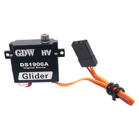 Servomoteur numérique haute vitesse GDW DS1906A 3,2 kg, temps de réponse de 0,08 seconde, pour avions à voilure fixe 8g9g, modèles de planeurs, moteur à couple de 3,2 kg