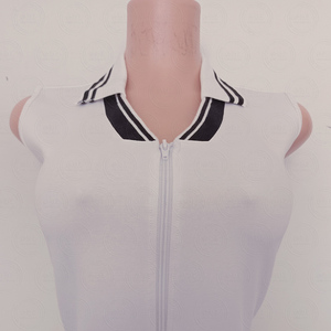 Conjunto Deportivo Y2K para <span class=keywords><strong>Mujer</strong></span> con Logotipo Personalizado, Top Polo con Falda, Ropa de Resort, Conjunto de 2 Piezas - Product Image 4