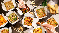 Boîte d'emballage personnalisée de 6 pouces en papier kraft biodégradable de qualité supérieure pour hamburger et frites jetable en relief pour aliments à usage de restaurant