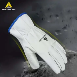 204160 WFB159 toptan dayanıklı nefes deri iş güvenliği eldiveni - Product Image 5