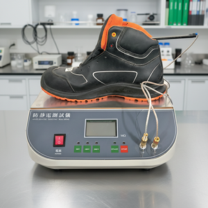 Testador de Resistência Elétrica para Calçados Isolados Equipamento de Teste Antiestático para Sapatos/Botas de Segurança ESD - Product Image 3