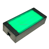 Lumières de brique de LED, carreaux de sol intelligents rouge jaune vert, lumière de croisement de zèbre de la circulation de haute qualité en vente