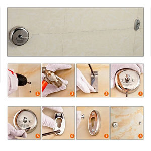 Tendedero retráctil al por mayor, organizador de ropa, tendedero de acero inoxidable, cuerda para secar, almacenamiento portátil para el hogar - Product Image 3