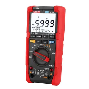 Multimètre numérique UT196 True RMS haute tension AC/DC, plage automatique, testeur solaire photovoltaïque intelligent NCV, outil d'entretien pour électricien - Product Image 1