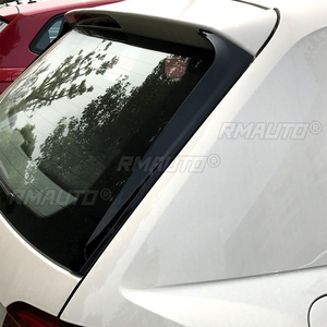 2Pcs Gloss Black Car Rear Window Side Spoiler Wing <b>Splitter</b> for Volkswagen Polo MK6 2019+ Car Accessories - Product Image 5