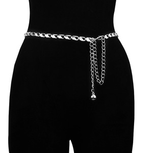 Chaîne de taille en métal pour femme, design géométrique doré, en alliage de zinc, pour robe et usage quotidien - Product Image 4