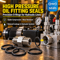 Joint torique hydraulique personnalisé anti-extrusion pour lignes d'huile et raccords rapides d'équipements lourds