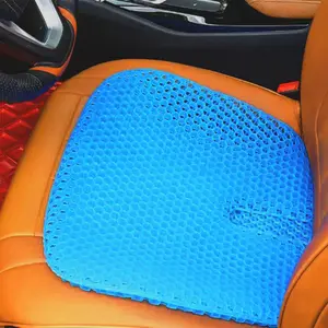 Gel Seat Pad Breathable Egg Support Honeycomb Tpe Seat Cushion Home Office Chair Cushion Breathable Cool