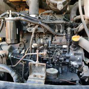 Mini excavadora usada de alta calidad HYUNDAI60W Origen de Corea Precio barato 6ton Excavadora de ruedas hidráulica Motor Yanmar Yuken Hidráulico - Product Image 6