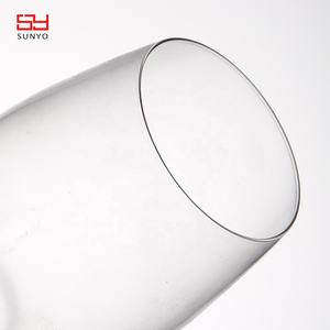 赤ワイングラスカスタマイズ緑色ステムワイングラス在庫あり - Product Image 6