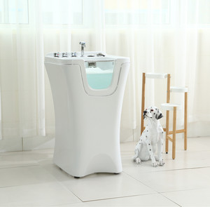 Jouet pour animaux de compagnie en acrylique au design moderne, best-seller, avec massage par air et <span class=keywords><strong>baignoire</strong></span> à bulles multifonction pour chiens et utilisation en salle de bain - Product Image 2
