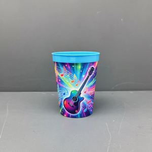 Gradient Color Design Tailgate Party Plastic Cups Assorted Size Pack New Arrival for Tailgate Parties PRS - Product Image 1