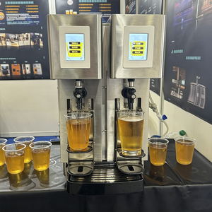 Dispensador de Cerveza Comercial de Doble Grifo con Pantalla Táctil, Acero Inoxidable 304 de Grado Alimenticio, Dispensador Automático de Cerveza para Pubs - Product Image 4