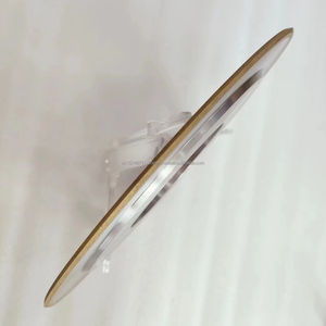 Rueda CBN de 10 pulgadas para fabricante de ruedas de esmeril de diamante NdFeB para molienda en bruto 6A2M enlace de resina de molienda interna - Product Image 1