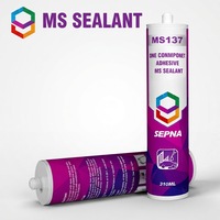 SEPNA PROMO EXCEPTIONNELLE Mastic MS Monocomposant Haute Résistance pour le collage de panneaux en aluminium, VR, bateaux, véhicules similaires, embarcations et emballages