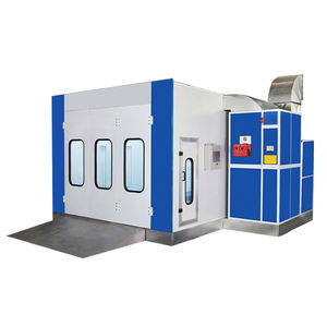 CE Approved Economical Auto Spray Booth for Car <b>Painting</b> Diesel and Diesel Heating System with LED <b>Lighting</b> for Baking - Product Image 3