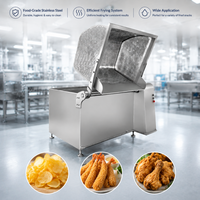 Friteuse met grote capaciteit voor plantainchips, cassave, falafel, frieten, bananenchips en andere snacks.