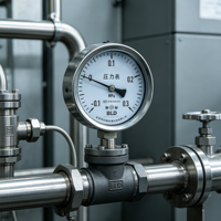 Manomètre de pression sous vide en acier inoxydable BLD -0.1~0~0.1....60MPa, résistant à la corrosion, manomètre industriel pour gaz et liquides