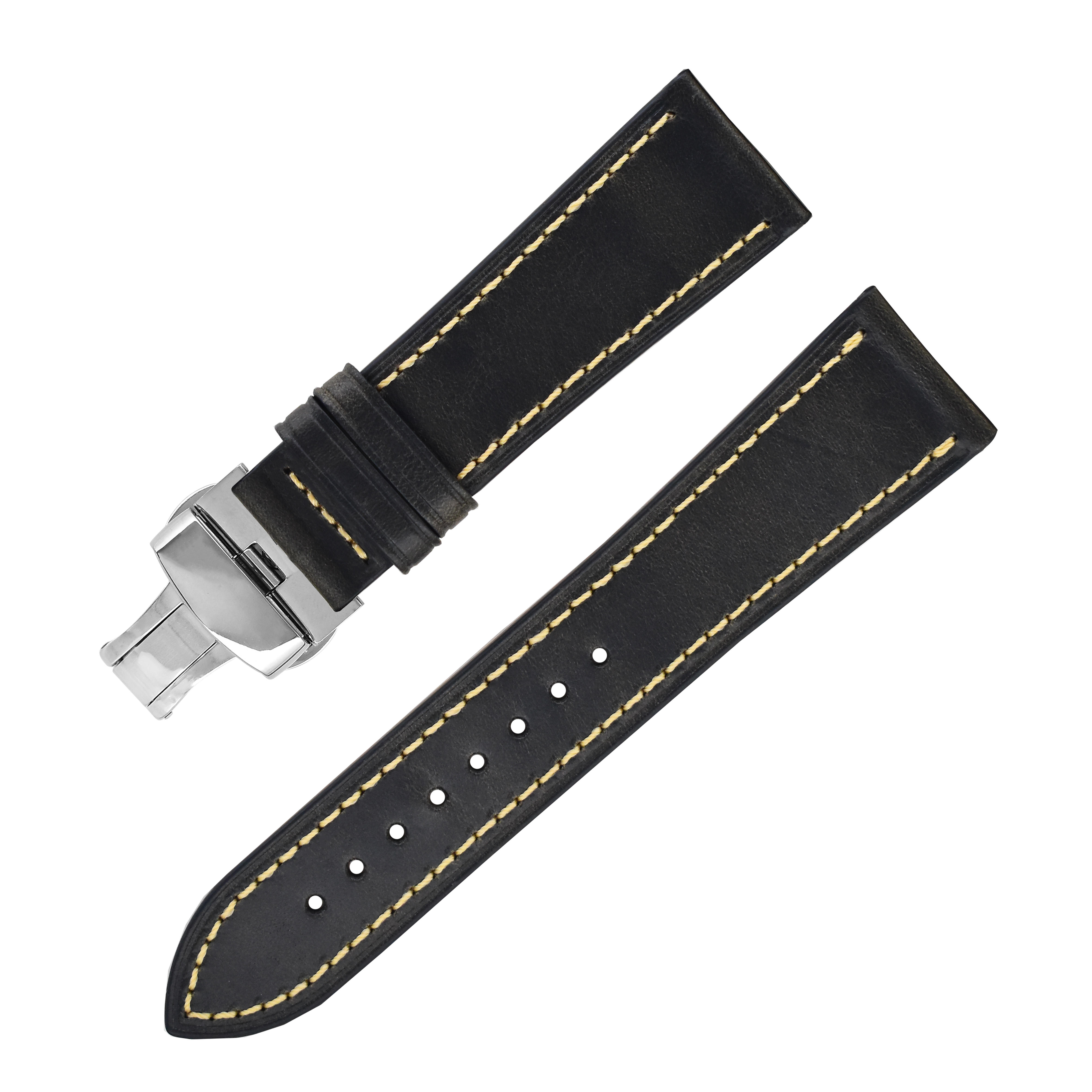 หัวเข็มขัดเงิน-ดำเทา