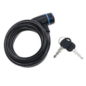 YH1407 <span class=keywords><strong>Antivol</strong></span> universel pour vélo, câble en acier, accessoire pour véhicule électrique, 2 clés, <span class=keywords><strong>jante</strong></span> de vélo de montagne en acier inoxydable - Product Image 2