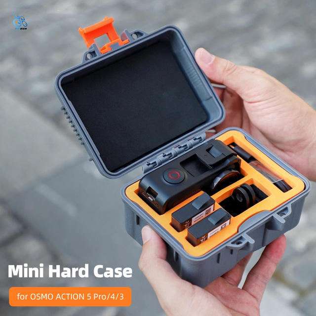 Action 5pro/4/3 Mini Waterproof Safety Storage Box Action Camera Accessories