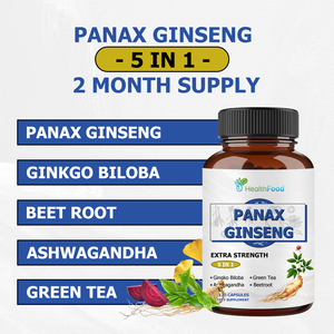 Cápsulas de Panax Ginseng con Té Verde de Fábrica OEM ODM Directas, Apoyo a la Función Cognitiva, Apoyo a la Salud del Corazón - Product Image 4