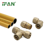 Approvisionnement d'usine IFAN AS/NZS 4130 raccords de gaz 16-32MM Laser PEX AL tuyau PEX tuyau de gaz assorti