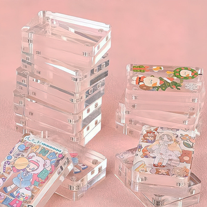 Tùy Chỉnh Trong Suốt Acrylic Ảnh Khối Thẻ Gạch Đặt Acrylic Từ Khung Ảnh Cho Dán - Product Image 3