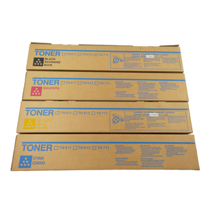 Set di <span class=keywords><strong>Cartucce</strong></span> Toner TN711 CMYK per Fotocopiatrici Konica Minolta Bizhub C654 C754 C654e C754e, Cartuccia <span class=keywords><strong>Laser</strong></span> a Colori TN711K TN-711 - Product Image 4