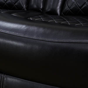 मॉड्यूलर 3 और 2 सीटर सोफे के चमड़े के रहने वाले कमरे के कोने कपड़े सोफे सेट 3 1 इटैलियन मखमली कपड़े सोफे सेट - Product Image 6