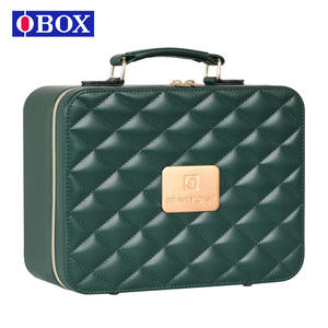 Estuche de Belleza OBOX Tamaño Mediano con Patrón Acolchado, Cierre de Cremallera, Estilo Elegante, Bolsa de Cosméticos Colgante para Mujer - Product Image 5