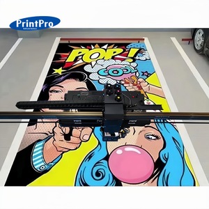 Printpro เครื่องพิมพ์ผนังและพื้นอัตโนมัติ3D เครื่องพิมพ์ผนังหมึกยูวีศิลปะดิจิตอลส่งตรงถึงพื้นและผนัง - Product Image 1