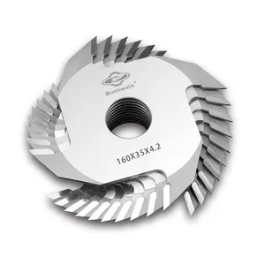 Nhà cung cấp tốt nhất 16mm giữa dao rắn gỗ khía 7.0x160-4t <span class=keywords><strong>TCT</strong></span> ngón tay doanh cắt 4 cánh OEM/ODM mộc công cụ cho tin - Product Image 1