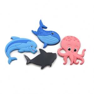 Aimants de réfrigérateur 3D personnalisés pas chers, autocollants magnétiques souples en caoutchouc pour congélateur - Product Image 3