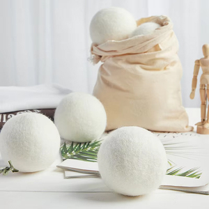 Household Cleaning Tools Products Customized Size Reusable Wool Dryer <b>Balls</b> For <b>Laundry</b> - Product Image 1