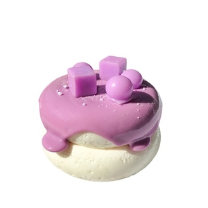 Food Theme Realistic Collectible TPR Material Cake Squishy for Dollhouse Miniature Slow Rising Press Squeeze Sensory Toys Gifts - Product Image 6