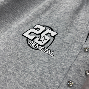 กางเกงขาสั้นเบอร์มิวดาสำหรับผู้ชายกางเกงขาสั้นซับเหงื่อทำจากผ้าฝ้ายประดับพลอยเทียมทันสมัยสำหรับฤดูร้อน - Product Image 5