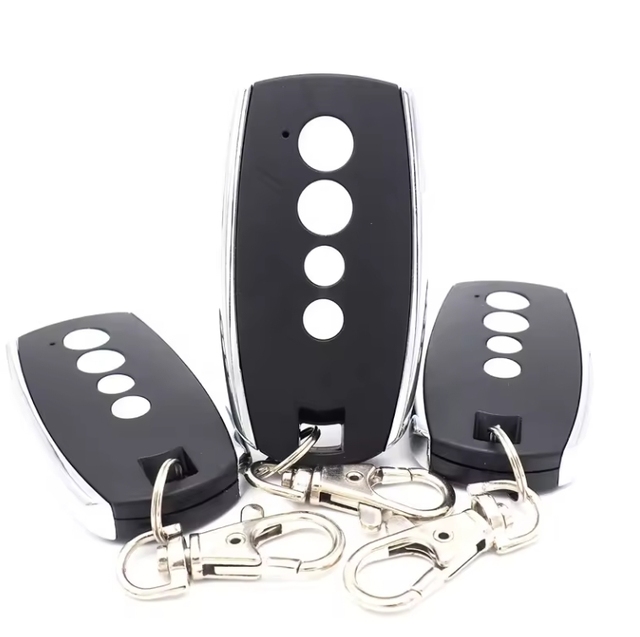 HCS301 4CH 433mhz Rolling Code Garage Door Remote Control 4 Buttons Universal Gate Opener Remote