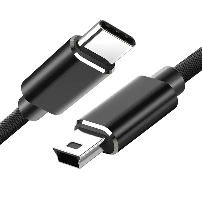 USB Loại C để Mini USB sạc nhanh cáp USB2.0 Sạc Cáp truyền dữ liệu cho Máy tính đồng bộ hóa truyền dữ liệu