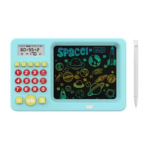Игра-пазл 2 в 1, обучающий калькулятор для числения и обучения, математическая игрушка для детей и студентов с ЖК-экраном