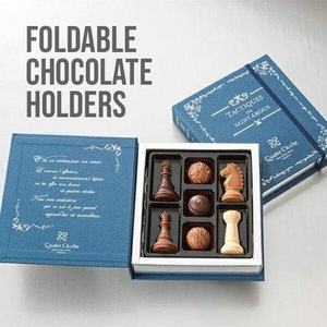 Bee <b>Flat</b> Foldable Green Shipping Cartons Recyclable Chocolate Packaging <b>Box</b> for Online Store Logistics - Product Image 3